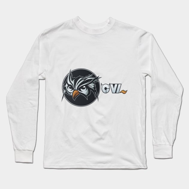 owl Long Sleeve T-Shirt by malic